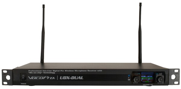 ALL-INCLUSIVE 2-USER PROF DIGITAL PLL WIRELESS SYSTEM BOTH HANDHELD & BODY PACK W/ HEADSET MIC
